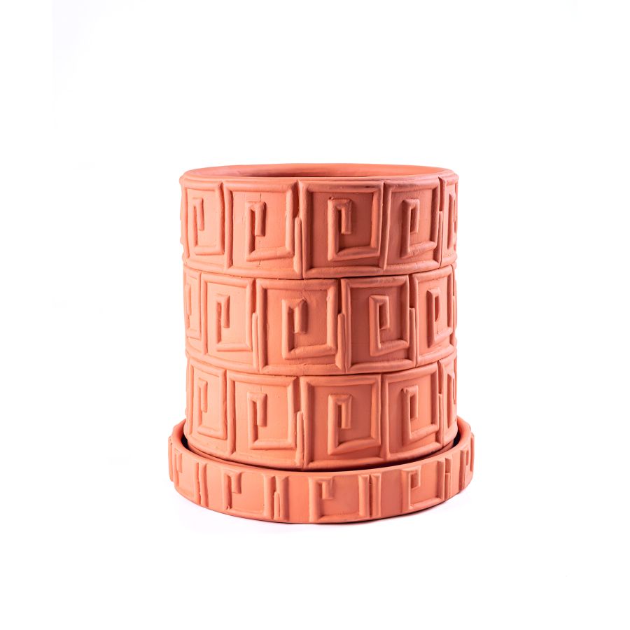 Terracotta vase Magna Graecia Greca by Seletti