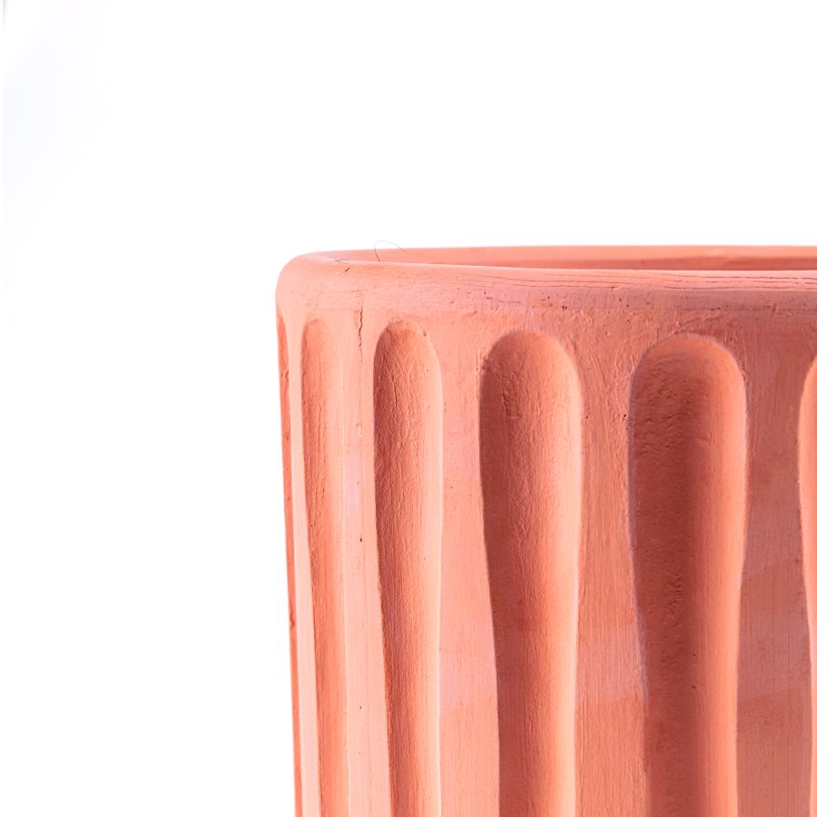 Terracotta vase Magna Graecia Dorico by Seletti