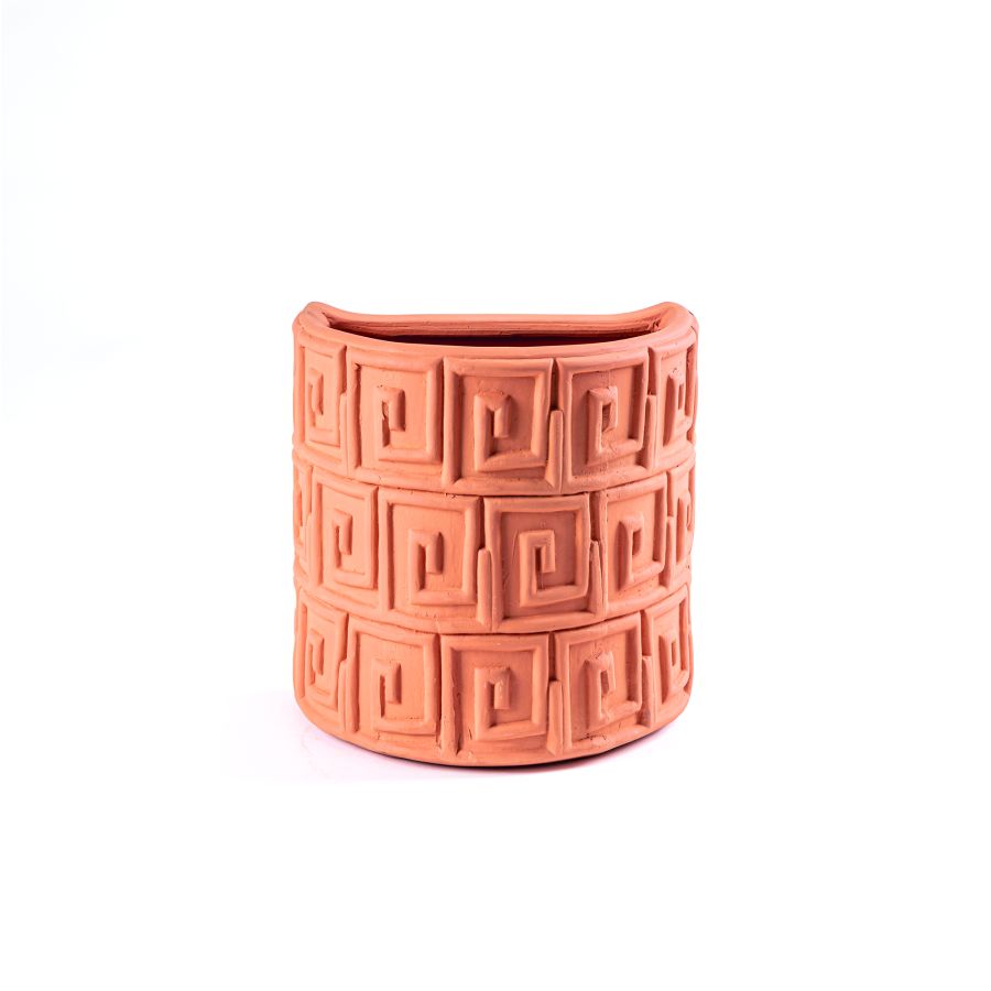 Terracotta Wall vase Magna Graecia Greche by Seletti