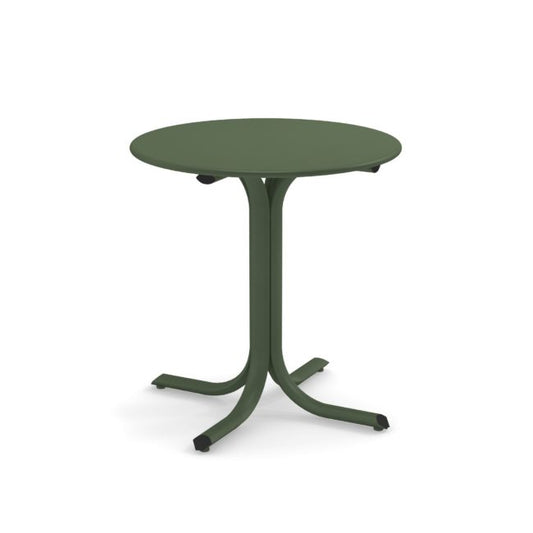 Table System Round border table d71 by Emu