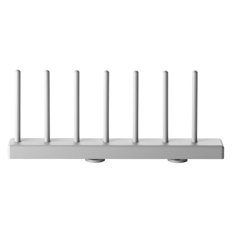 String place rack by String Furniture #20 cm, 2 pcs, grey #