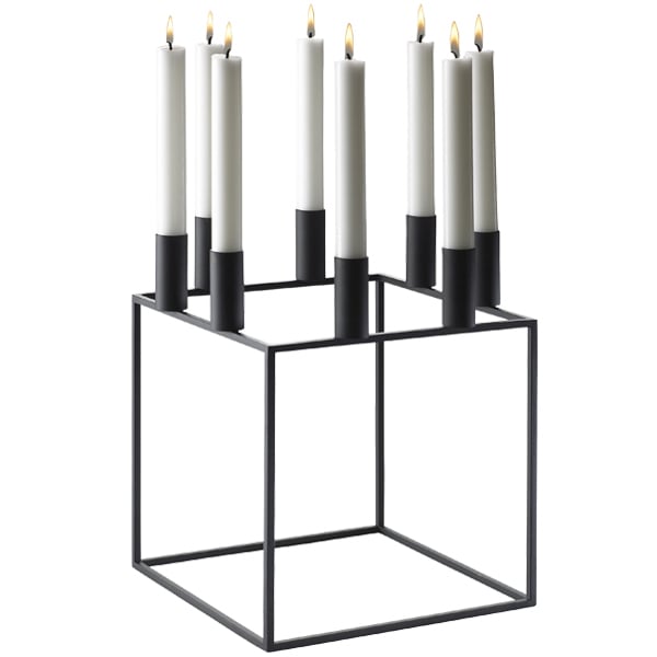 Kubus 8 candleholder by Audo Copenhagen #black #