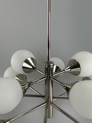 12-Flame Sputnik Chandelier from Kaiser Leuchten, 1960s / 70s-EJL-1362054