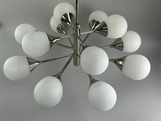 12-Flame Sputnik Chandelier from Kaiser Leuchten, 1960s / 70s-EJL-1362054