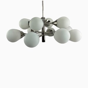 12-Flame Sputnik Chandelier from Kaiser Leuchten, 1960s / 70s-EJL-1362054