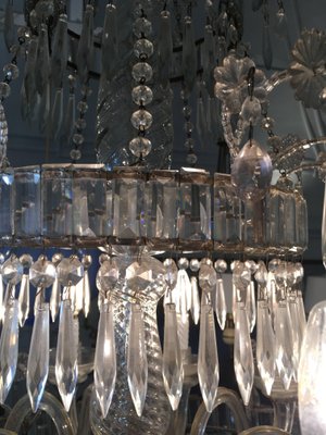 12-Light Crystal Crystal Chandelier, 1950s-YUW-837599