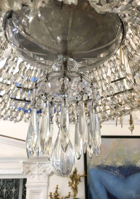 12-Light Crystal Crystal Chandelier, 1950s-YUW-837599