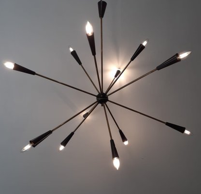 12-Light Sputnik Ceiling Light from Stilnovo-QLH-1804082