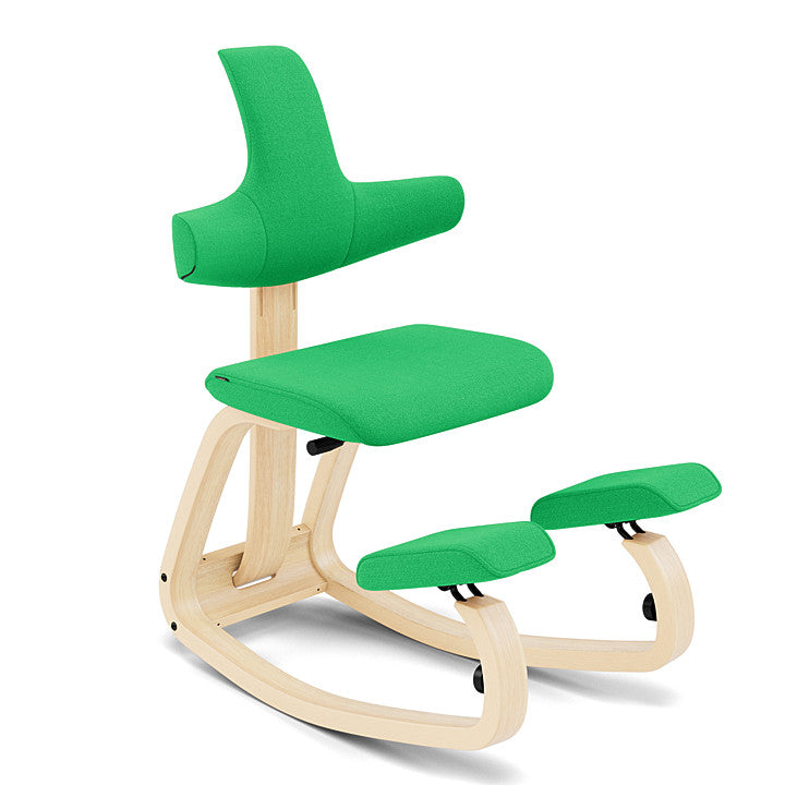 Thatsit™ Balans® - The original kneeling chair with the unique pendulum movemen (Base - Natural Lacquered Ash) by Varier Furniture