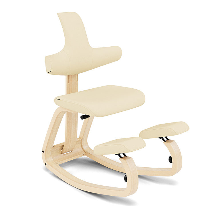 Thatsit™ Balans® - The original kneeling chair with the unique pendulum movemen (Base - Natural Lacquered Ash) by Varier Furniture