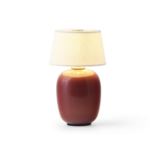 Torso Table Lamp Portable Ø117 by Audo #Ruby