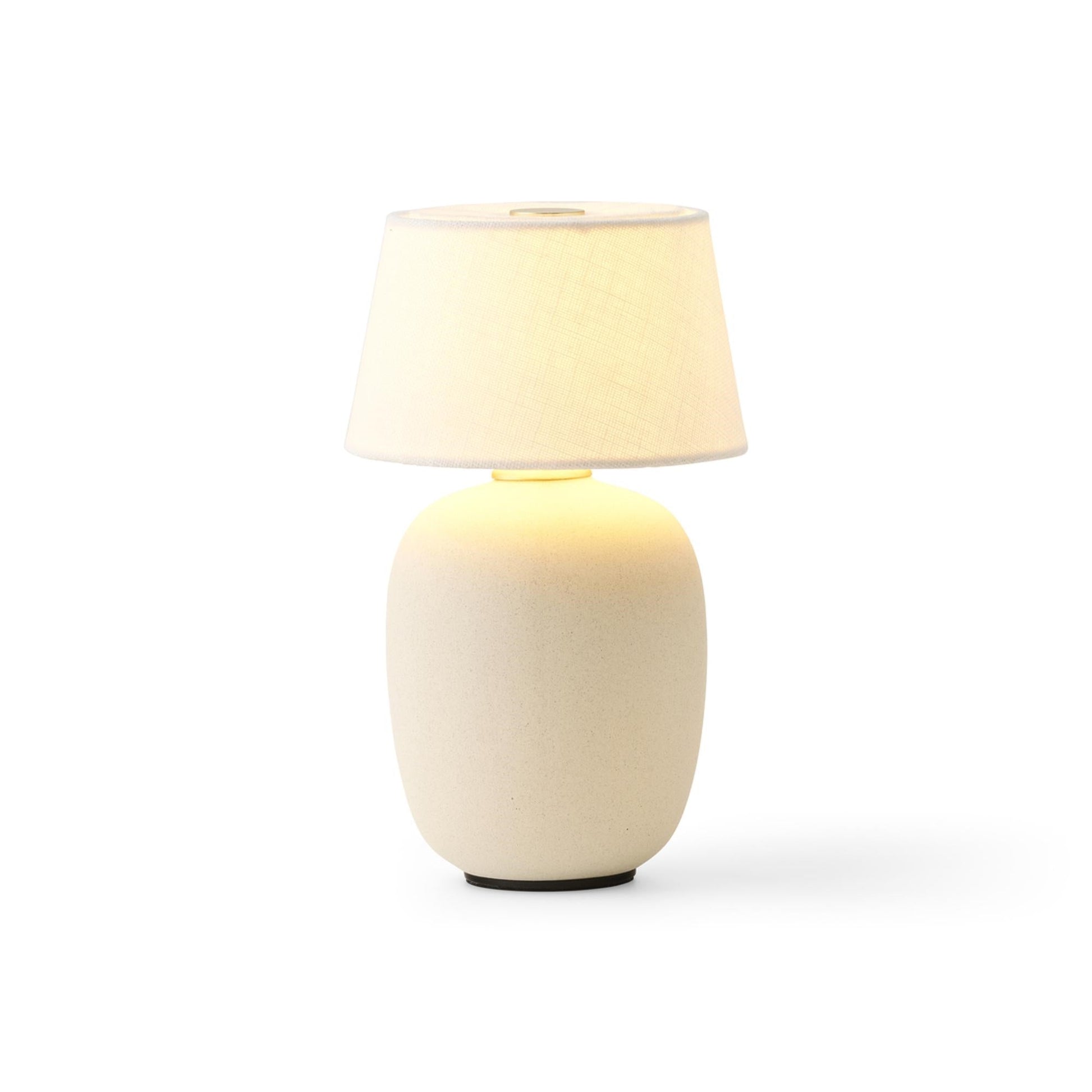 Torso Table Lamp Portable Ø117 by Audo #Sand