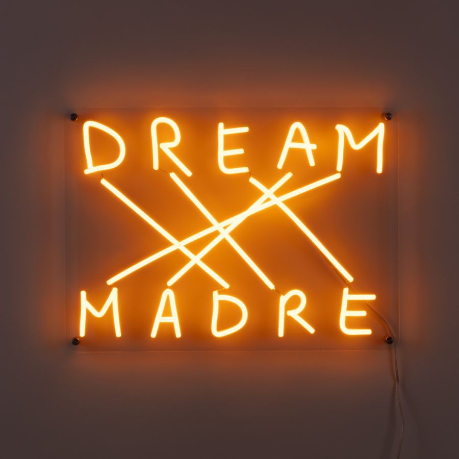 Silicone LED tube Wall Lamp Dream Madre by Seletti