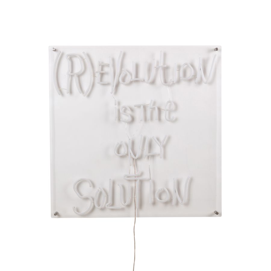 Silicone LED tube Wall Lamp (R)evolution Led by Seletti