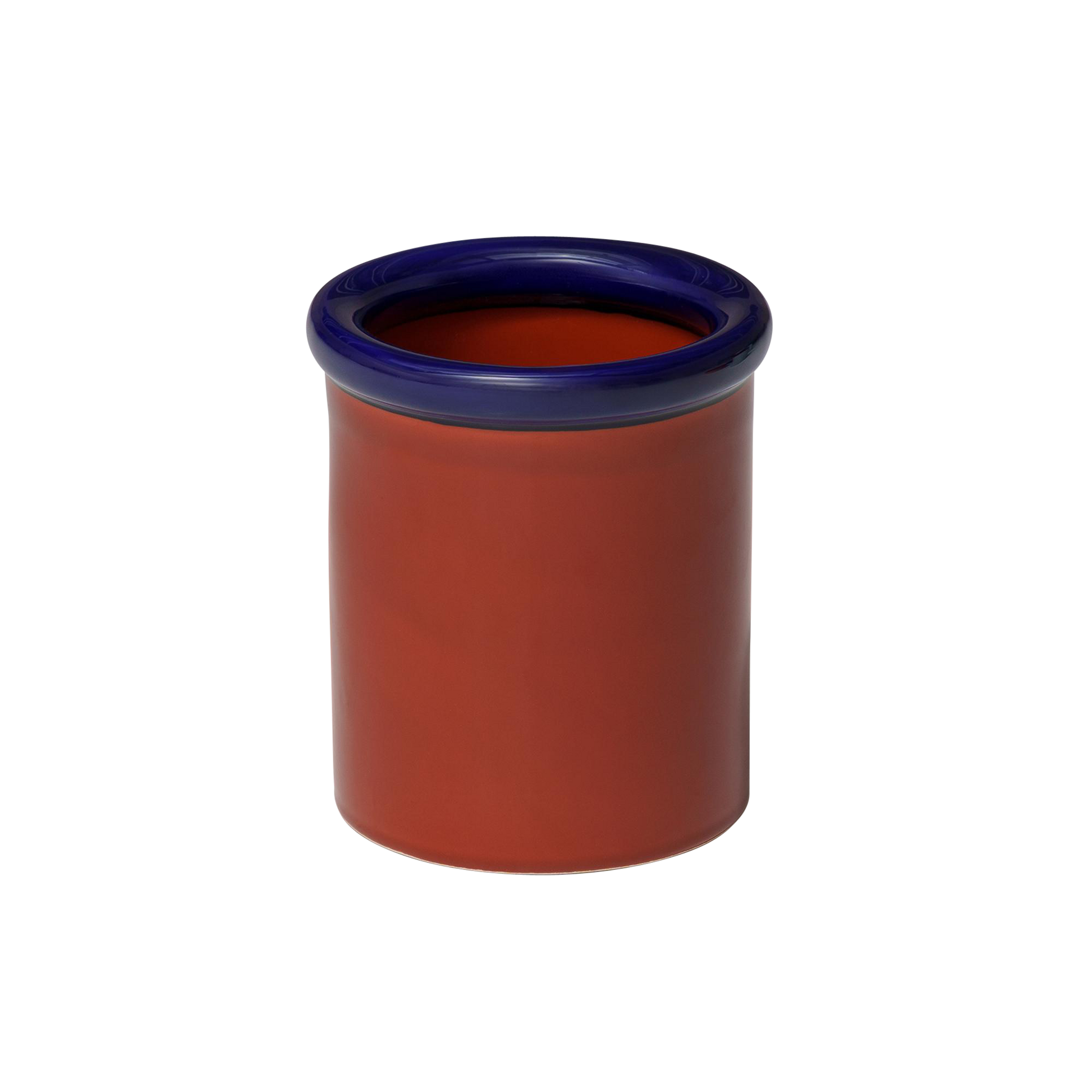 ROD Ceramic Pot by NINE #Dark Blue/ Terracotta