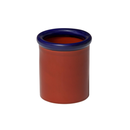 ROD Ceramic Pot by NINE #Dark Blue/ Terracotta