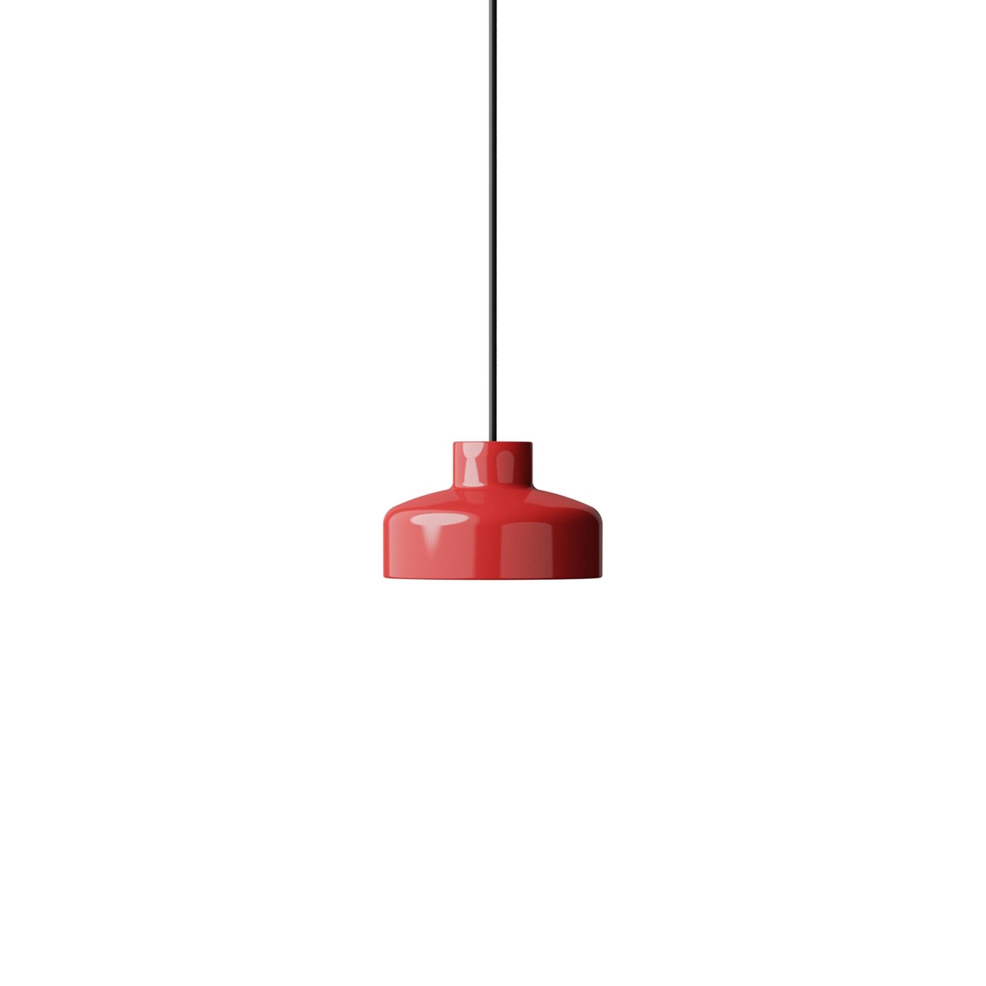 Lacquer Pendant Lamp Small by NINE #Red