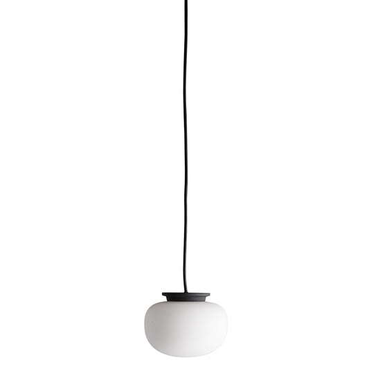 Supernate Pendant Lamp Ø13 by Frandsen #Opal White/ Black