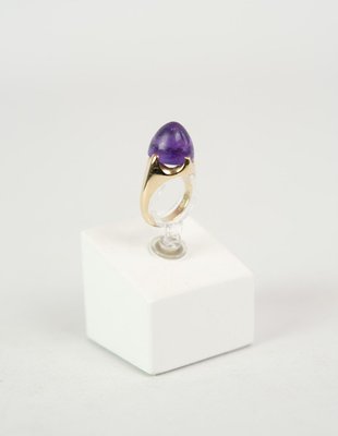 14 Carat Gold Ring with Amethyst-UY-1372389