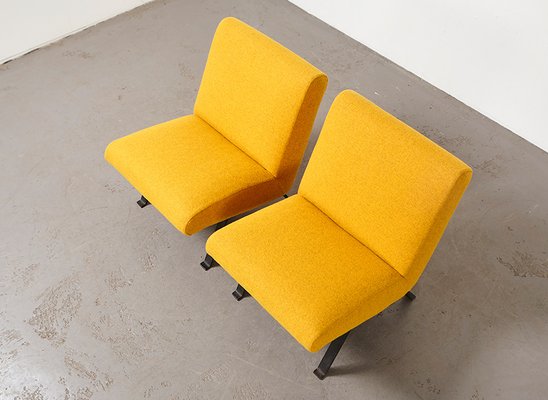 141 Lounge Chairs by Joseph Andre Motte for Artifort 1955, Set of 2-BPT-1283146