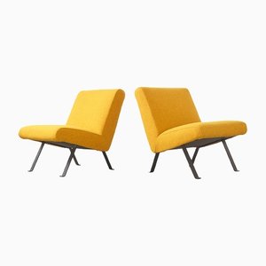 141 Lounge Chairs by Joseph Andre Motte for Artifort 1955, Set of 2-BPT-1283146