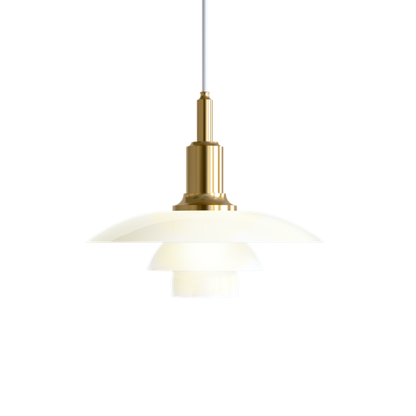 PH 3/2 Pendant Lamp by Louis Poulsen #Brass metallised