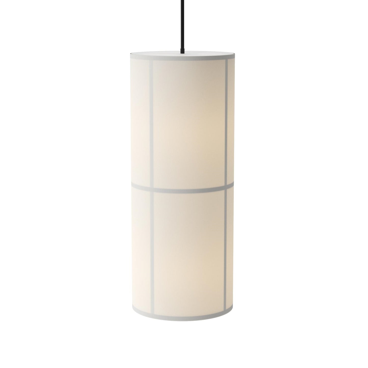 Hashira Pendant Lamp Large by Audo #Charcoal/ Off White