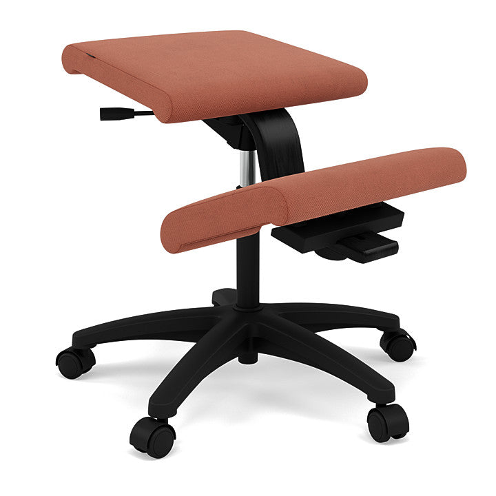 Wing™ Balans® - Upholstered chair with 5-spoke base with castors by Varier Furniture