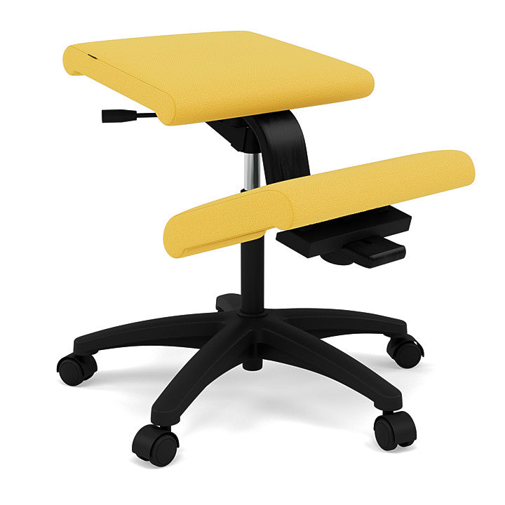 Wing™ Balans® - Upholstered chair with 5-spoke base with castors by Varier Furniture