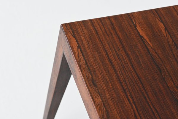 #163 Nesting Tables in Rosewood by Severin Hansen for Haslev Møbelsnedkeri, Denmark, 1960s, Set of 3-BXV-2023449