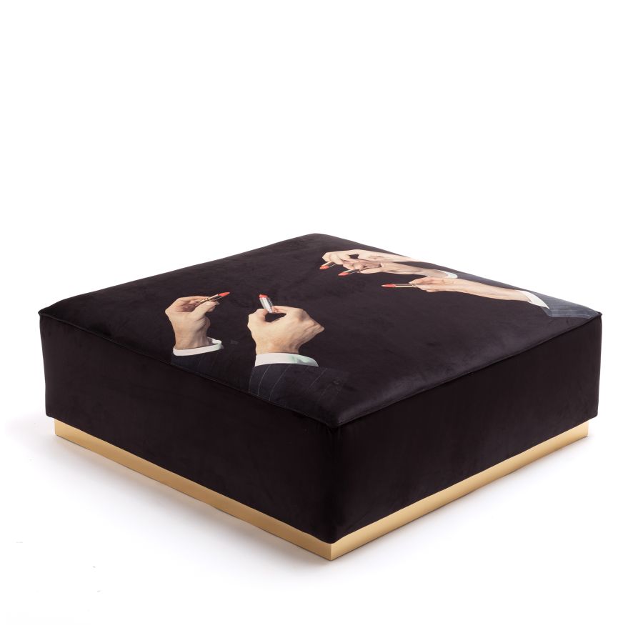 Modular Pouf Lipstick by Seletti #Black