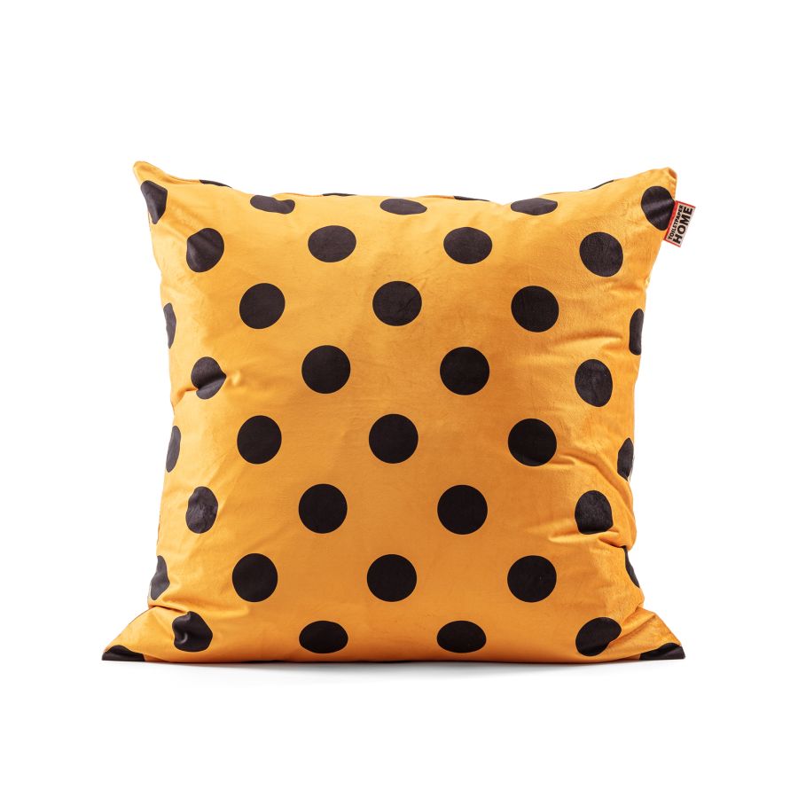 67 x 67 Fabric Cushion Pois by Seletti