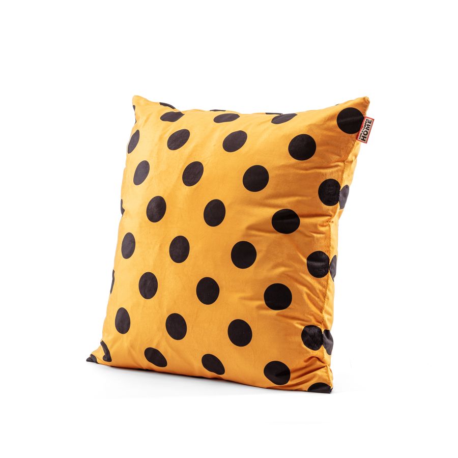 67 x 67 Fabric Cushion Pois by Seletti