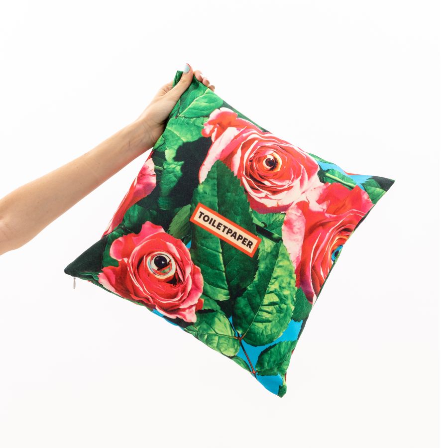 beech and polyester Poolbed Roses by Seletti