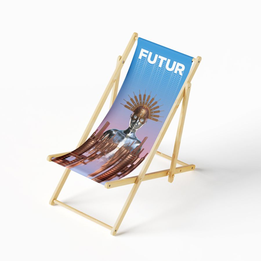 Deckchair KAPPA FUTUR FESTIVAL by Seletti #16688