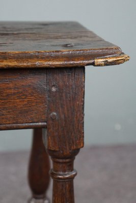 16th Century English Oak Joint Stool-HPP-1781141