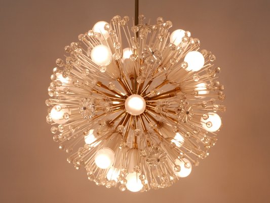 17-Light Dandelion Chandelier by Emil Stejnar for Rupert Nikoll 1950s-WPT-1721540