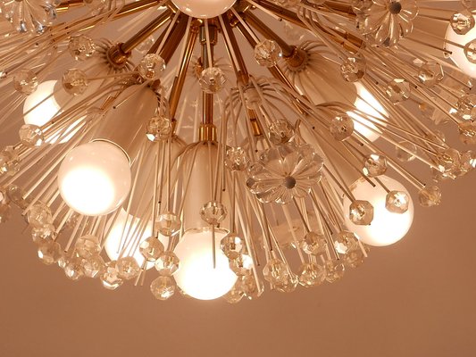 17-Light Dandelion Chandelier by Emil Stejnar for Rupert Nikoll 1950s-WPT-1721540