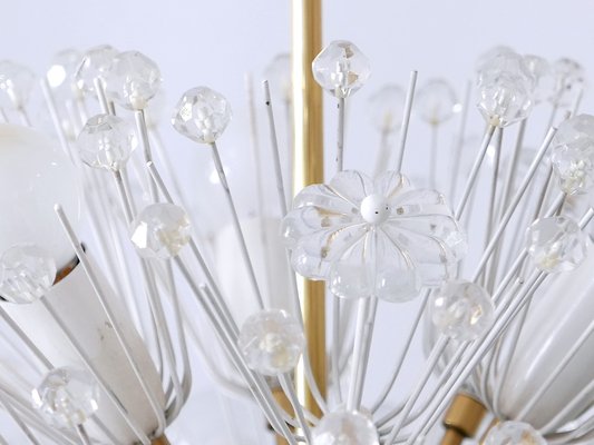 17-Light Dandelion Chandelier by Emil Stejnar for Rupert Nikoll 1950s-WPT-1721540