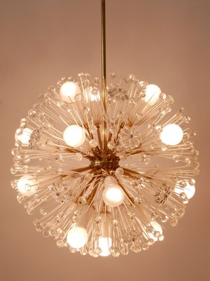 17-Light Dandelion Chandelier by Emil Stejnar for Rupert Nikoll 1950s-WPT-1721540