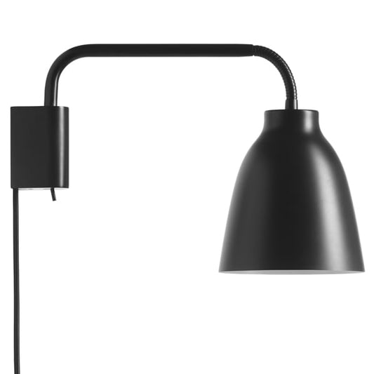 Caravaggio Read wall lamp by Fritz Hansen #matt black #