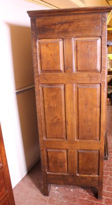 17th Century Breton Wardrobe or Cupboard in Oak Turning in Boxwood-HPU-751269