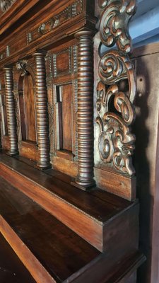 17th Century Fir & Walnut Buffet-HJH-1702249