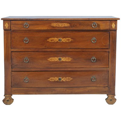 17th Century Italian Inlaid Walnut Dresser-NJV-568870