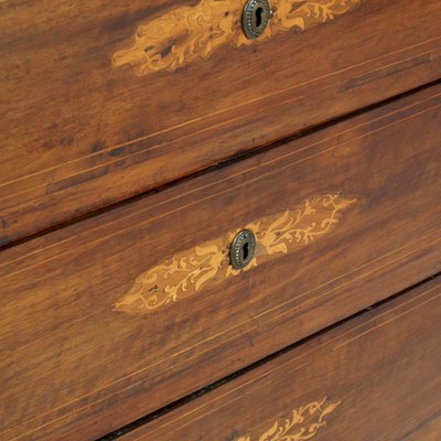 17th Century Italian Inlaid Walnut Dresser-NJV-568870