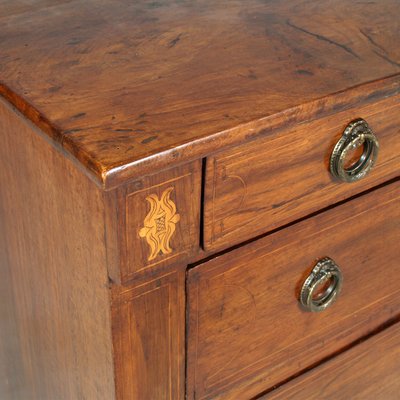 17th Century Italian Inlaid Walnut Dresser-NJV-568870