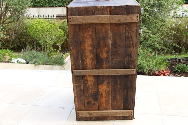 17th Century Leather Trunk-YF-646326