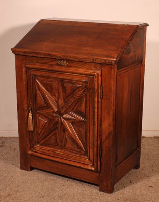 17th Century Louis III Oratory in Walnut-HPU-2032266