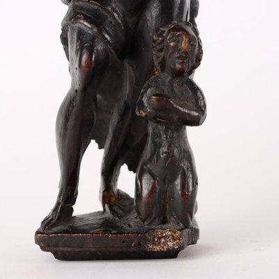 17th Century Mannerist Wood Sculpture, Italy-VMM-1383636