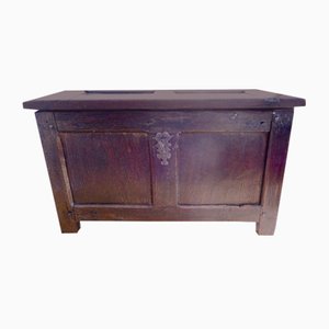 17th Century Oak Chest-WZZ-1349670